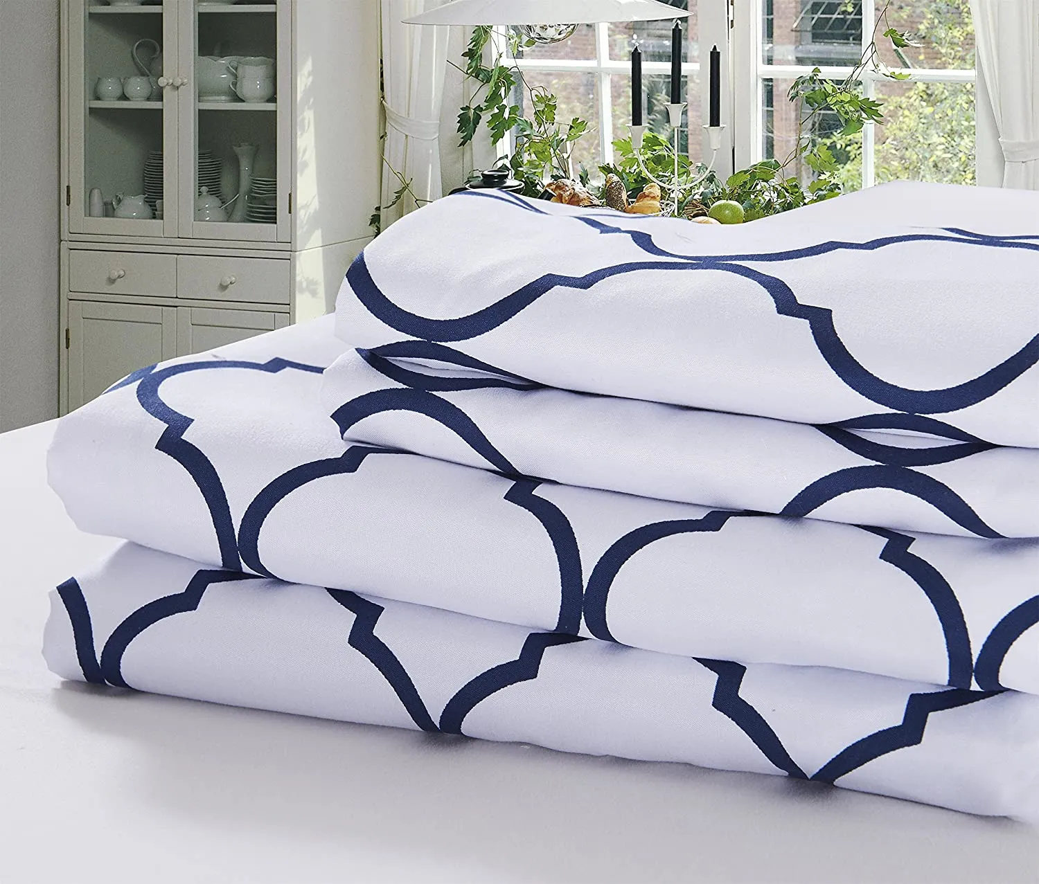 1800 Count Egyptian Cotton 3 Piece Luxury Soft Duvet Cover Set