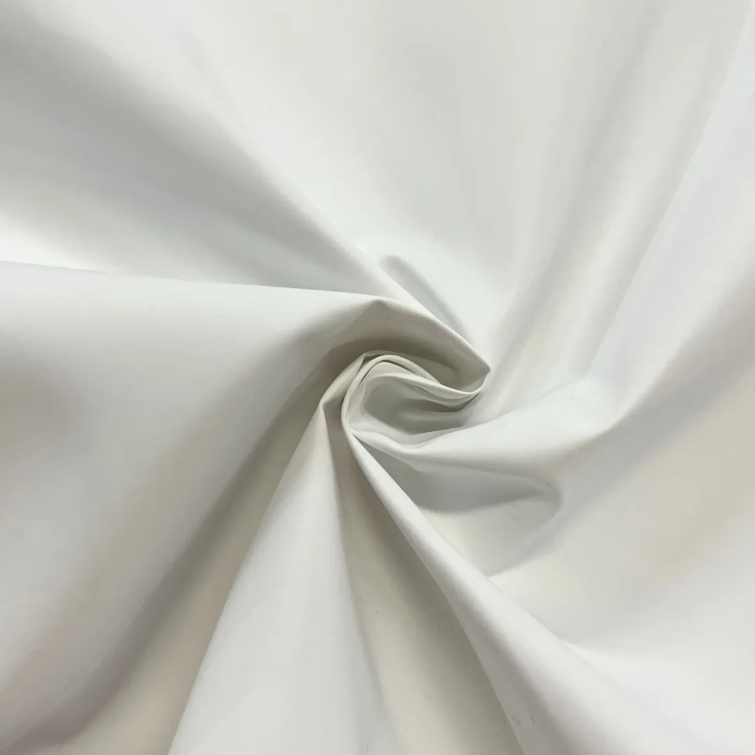 2-Layer Waterproof Breathable Polyester Fabric - Optic White (Sold per Yard)