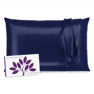 30 Momme Silk Pillowcase - Navy