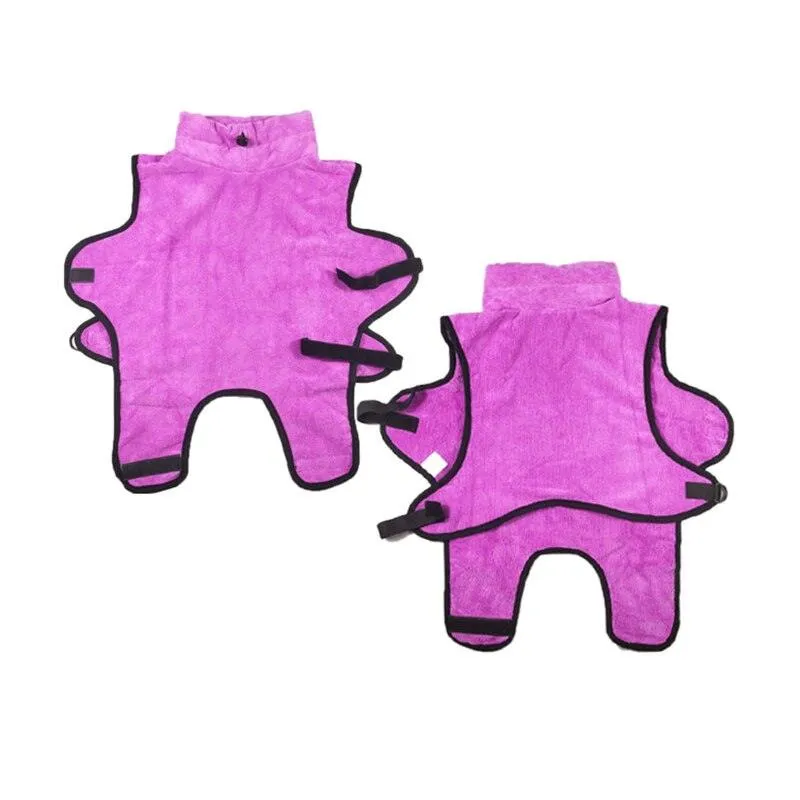 Absorbent Soft Dog's Adjustable Towel