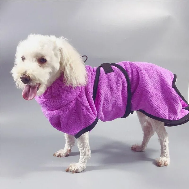 Absorbent Soft Dog's Adjustable Towel