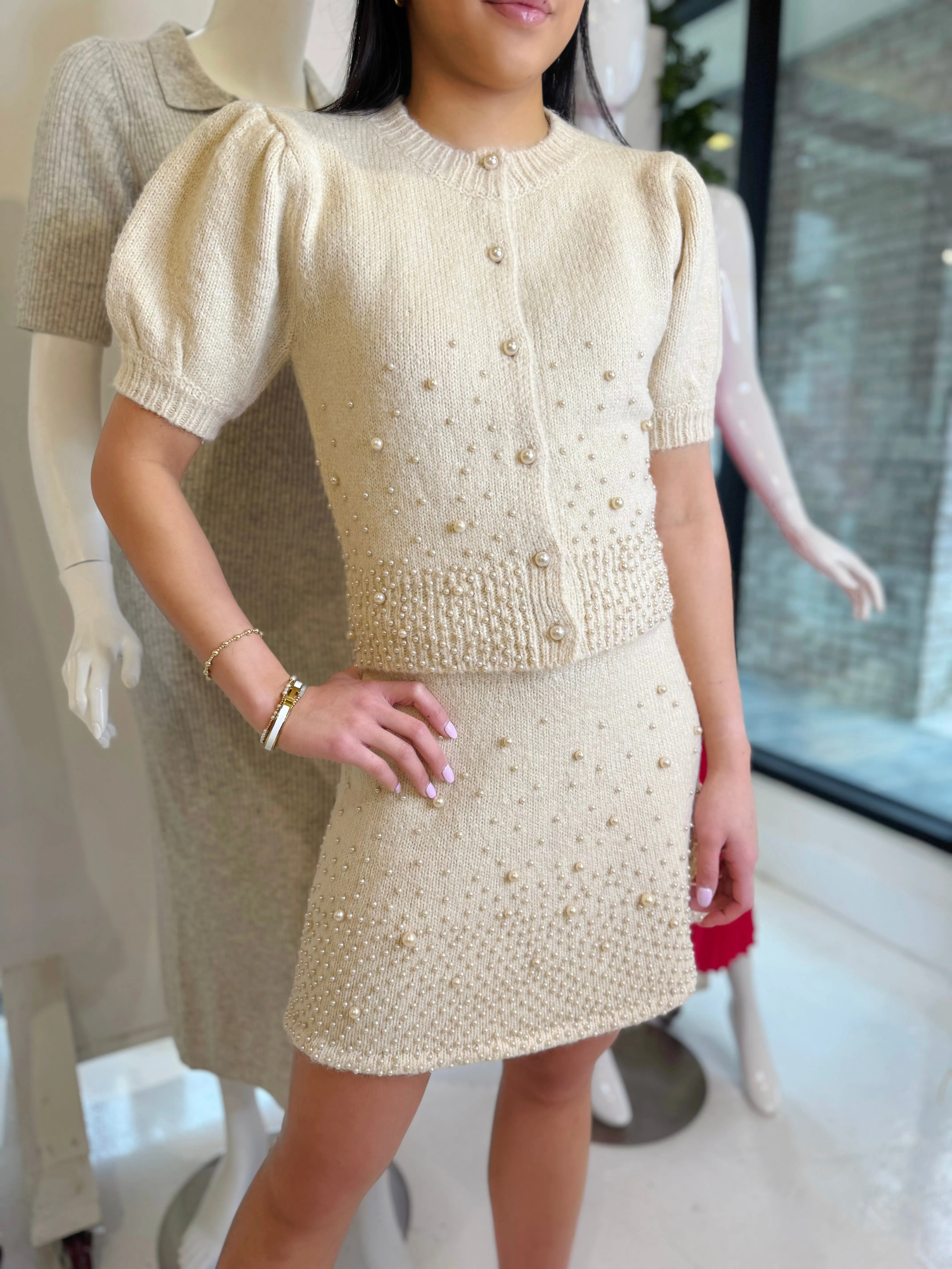 ASTR The Label Joly Sweater & Skirt Set