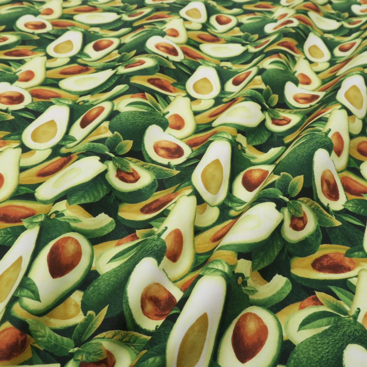 Avocado Printed Cotton Cotton