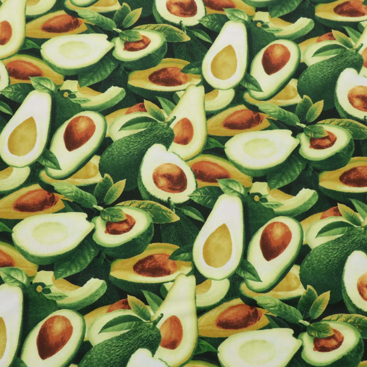 Avocado Printed Cotton Cotton