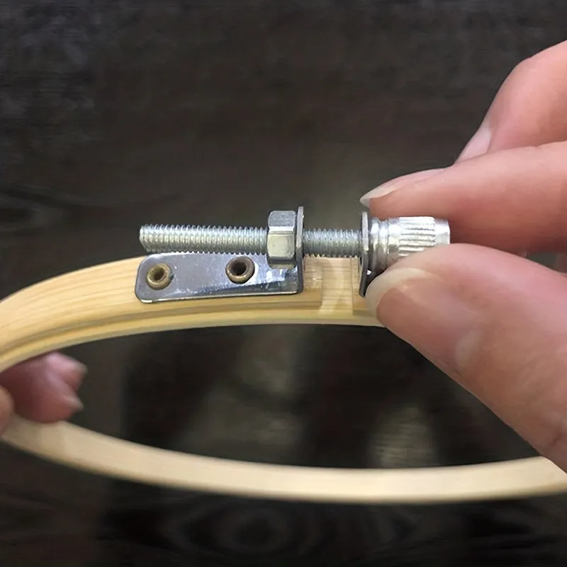 Bamboo Embroidery Hoop Tool for EcoFriendly Stitching