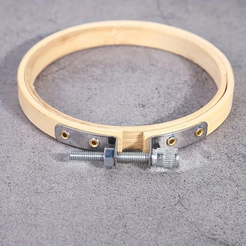 Bamboo Embroidery Hoop Tool for EcoFriendly Stitching