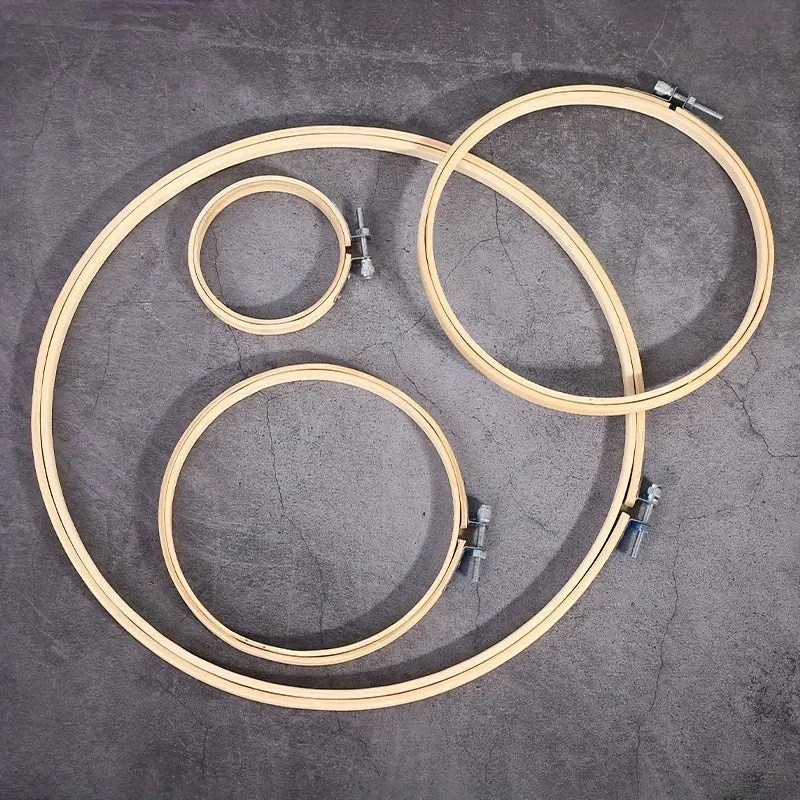 Bamboo Embroidery Hoop Tool for EcoFriendly Stitching