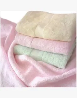 Bamboo Fiber Soft Absorbent Comfortable Medium Towel Face Towel