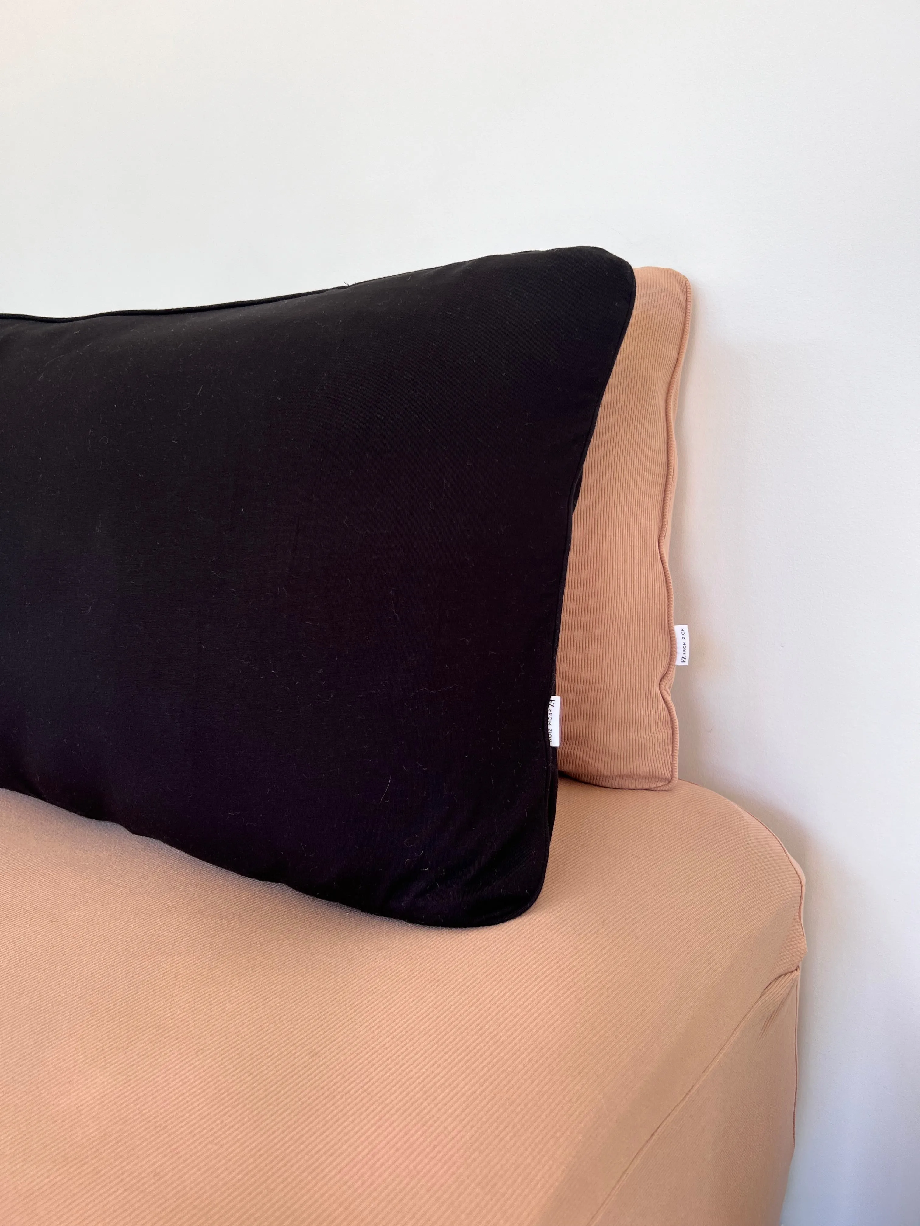 Bamboo Pillowcase 2PK - Black