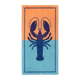 Bambury Jacquard Lobster Beach Towel