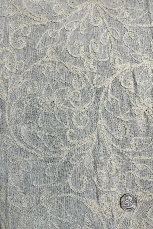 Beige Vines Cotton Novelty COT-035