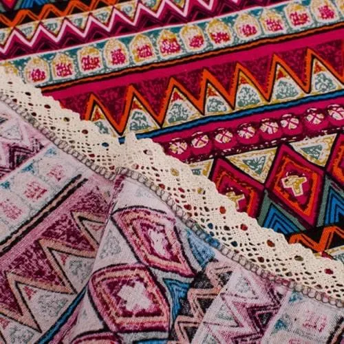 Bohemian Patterned Dining Tablecloth