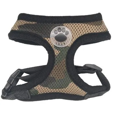 Breathable Paw Print Harness