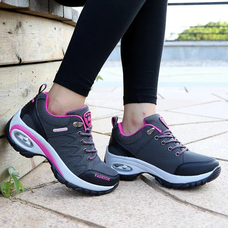 Breathable Platform Sneakers for Women