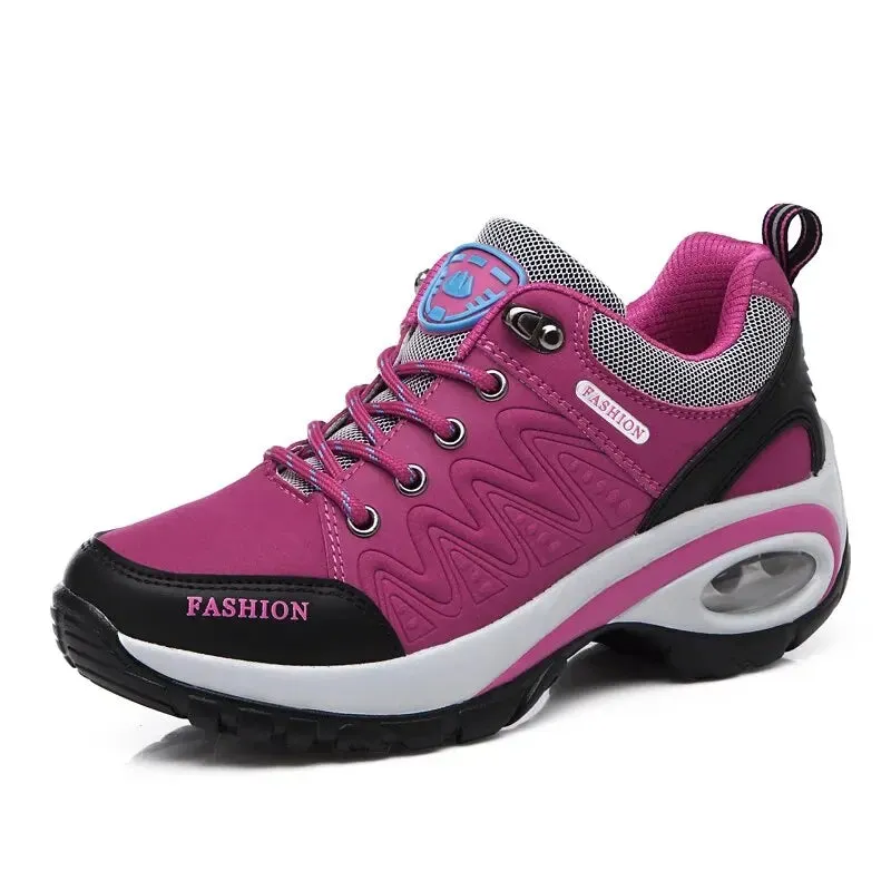 Breathable Platform Sneakers for Women