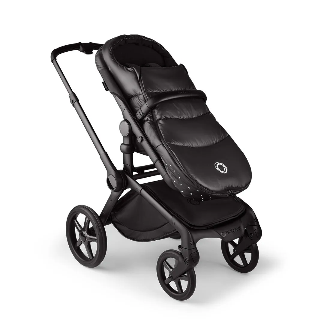Bugaboo Limited Edition Noir Footmuff - Black Moonlight