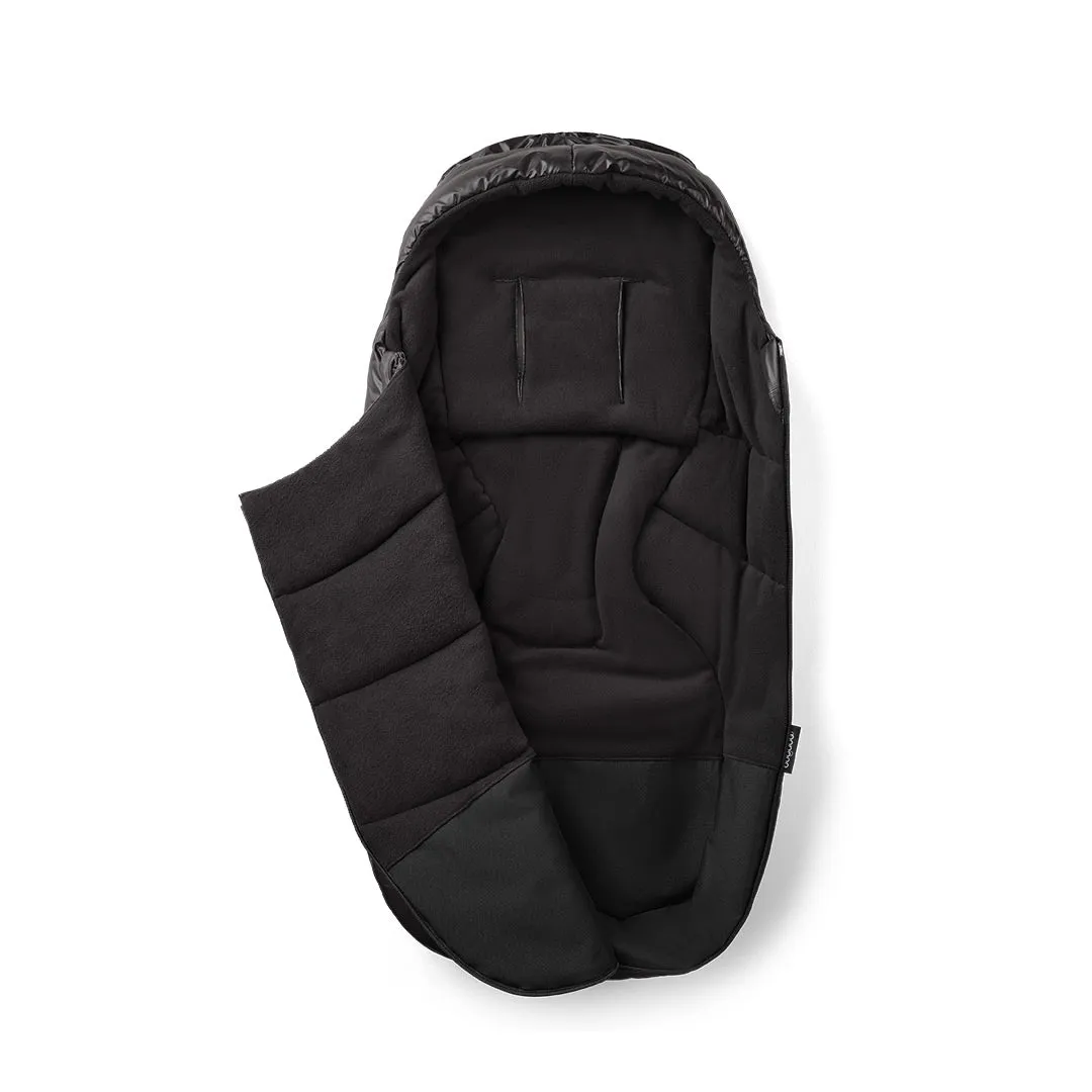 Bugaboo Limited Edition Noir Footmuff - Black Moonlight