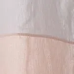 Cataya Linen Curtain [Light grey/Light pink]