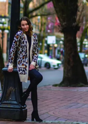 Cheetah Cardigan