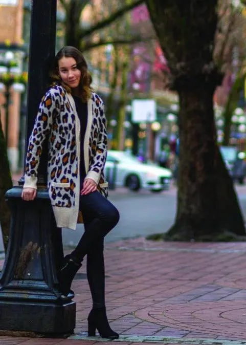 Cheetah Cardigan