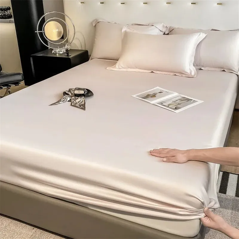 Chic Bamboo Cooling Bed Sheet Set - 100% Organic Bamboo Fiber