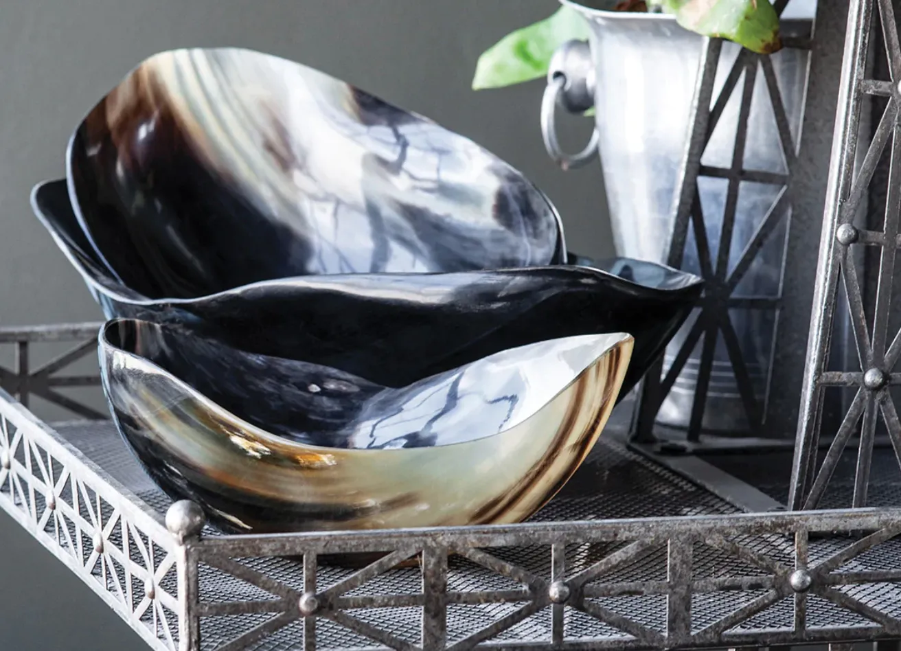 Cow Horn Bowl-Small