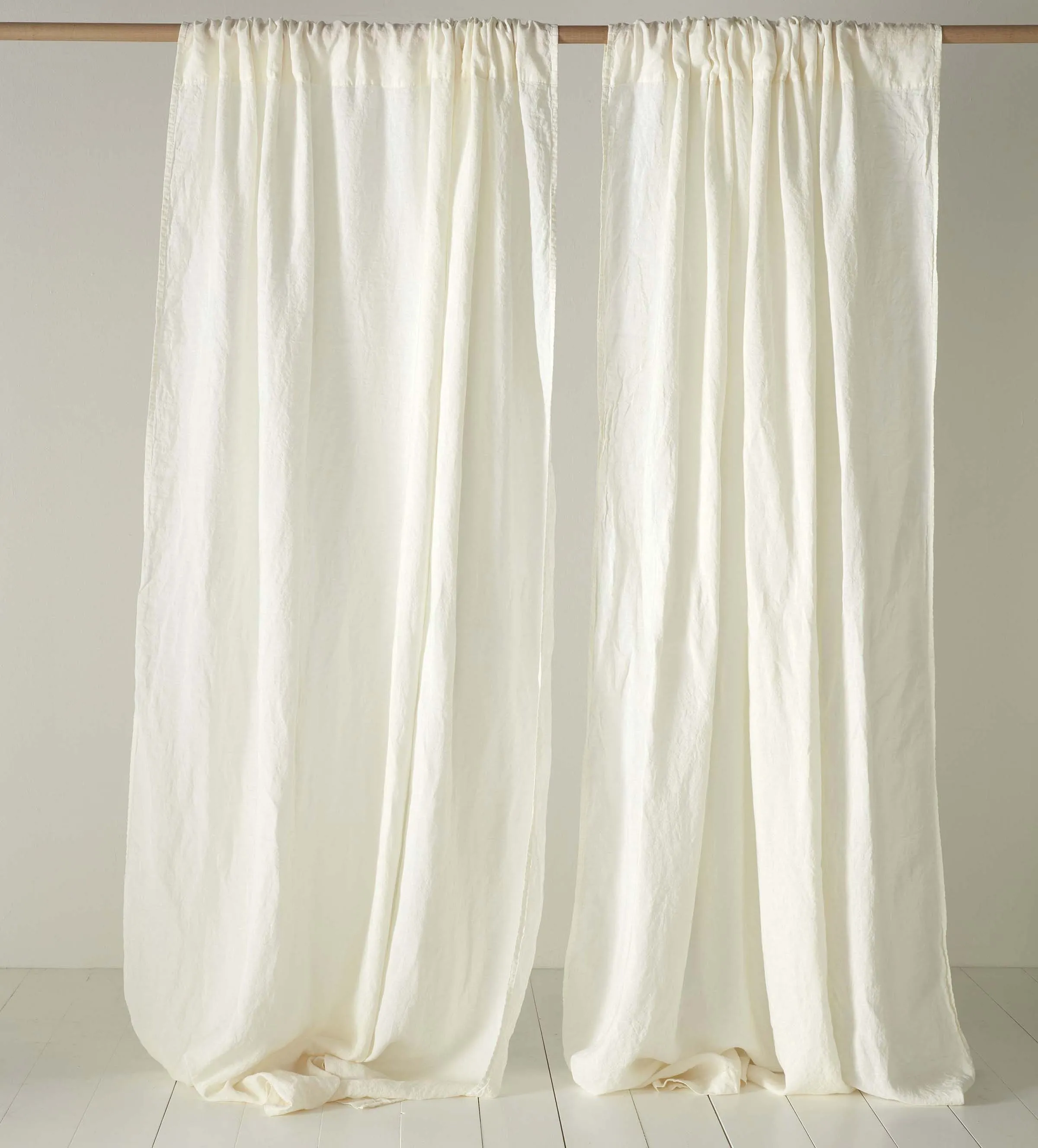 Cream 100% Linen Bed Linen