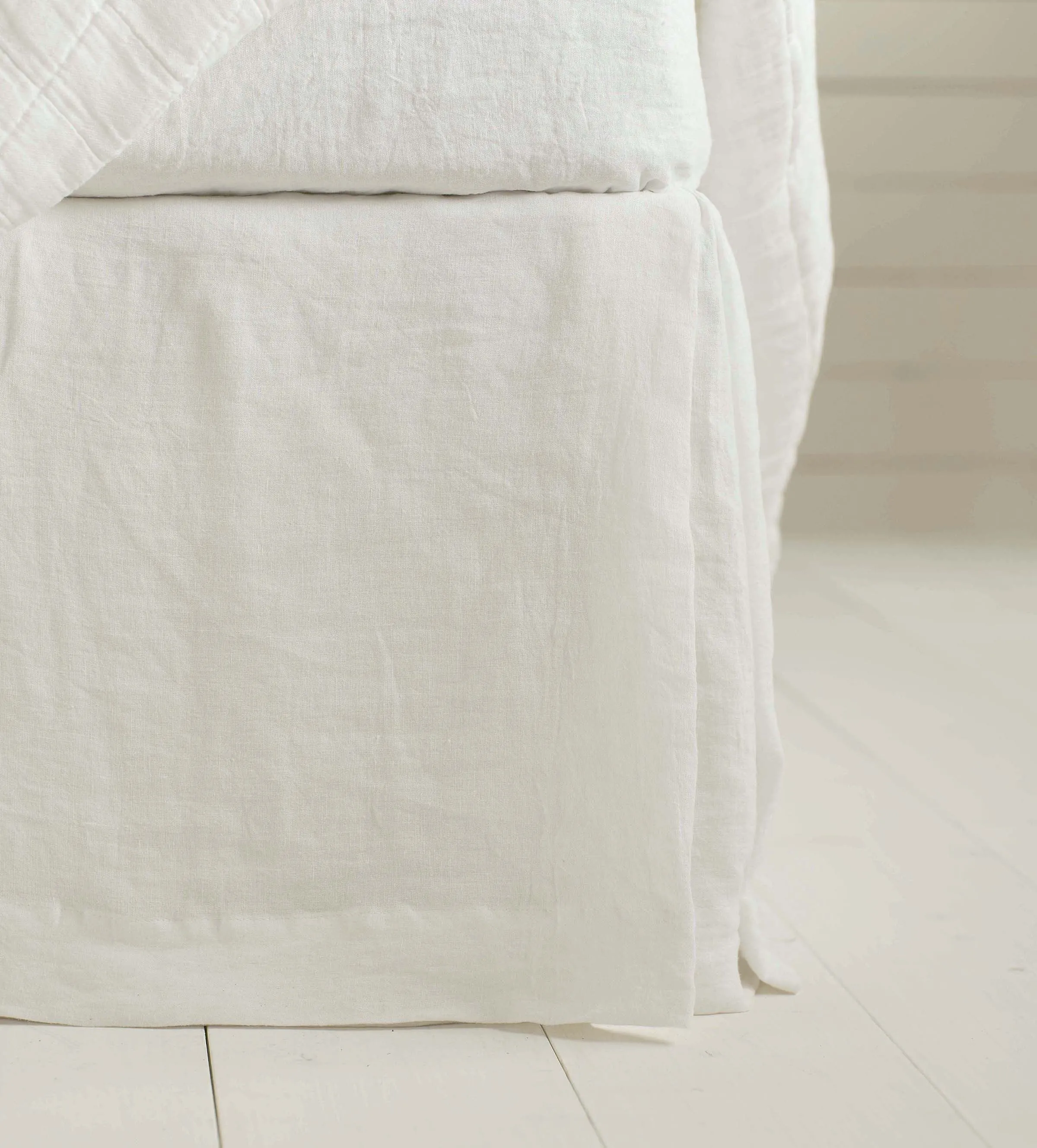 Cream 100% Linen Bed Linen
