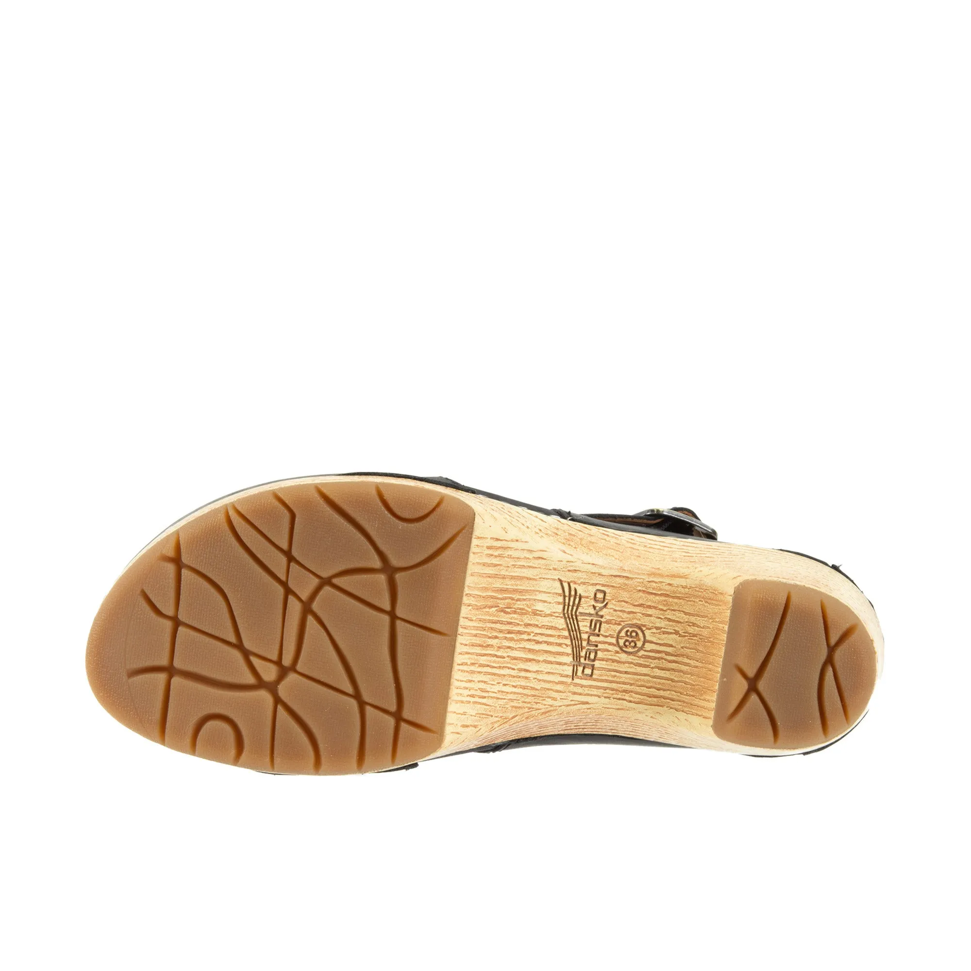 Dansko Womens Luna Lucia Black Oiled Pull Up