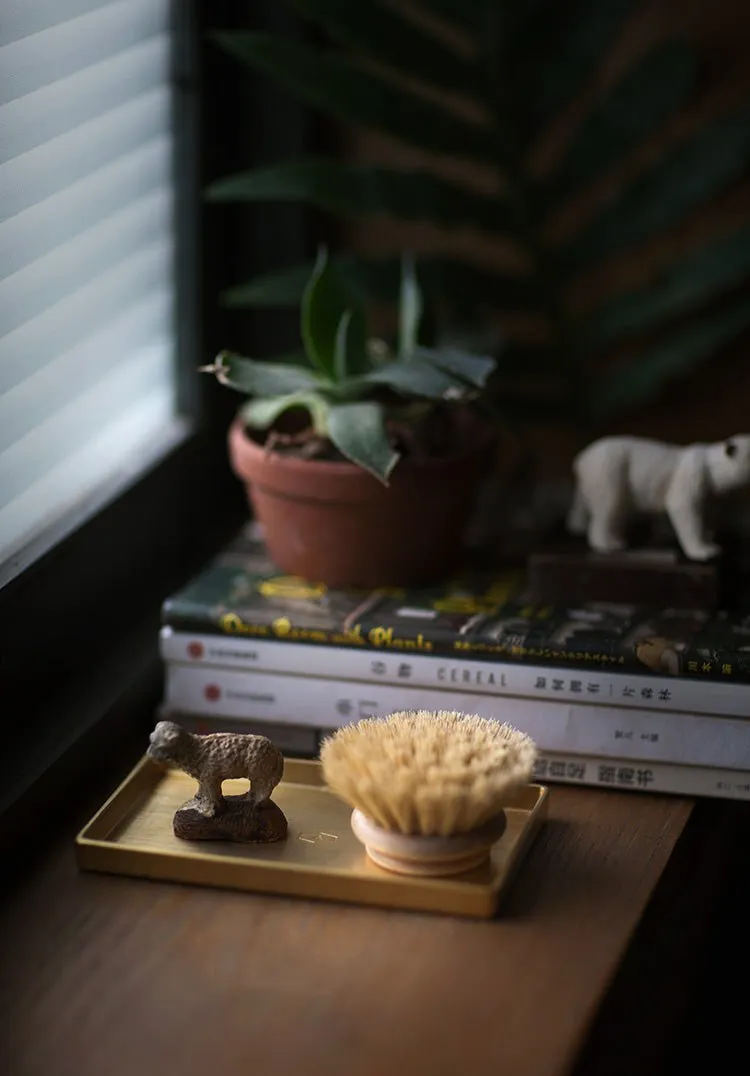 Distinctive & Stylish: Your New Handmade Brass Tray