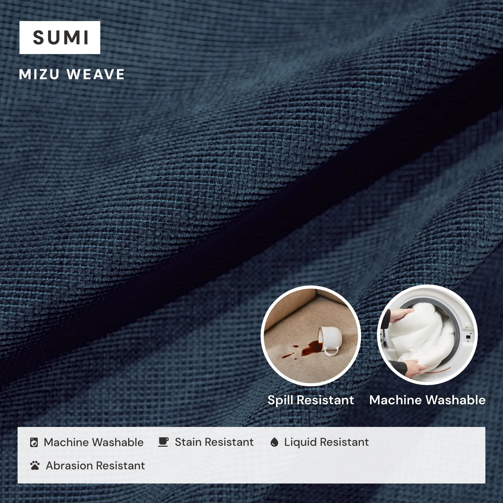 Elevate Comfort Layer for 3-Seater in Sumi