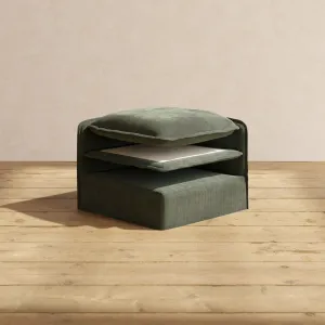 Elevate Comfort Layer for 7-Seater Corner Sectional   Bench Ottoman in Olivine