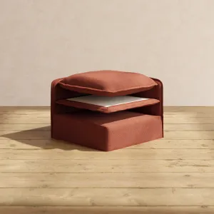 Elevate Comfort Layer for Ottoman in Rust