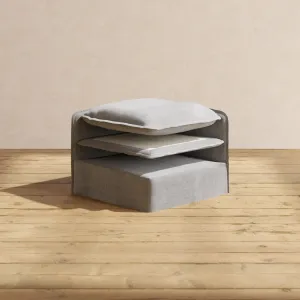 Elevate Comfort Layer Set for 4-Seater | Plush Weave in Ash