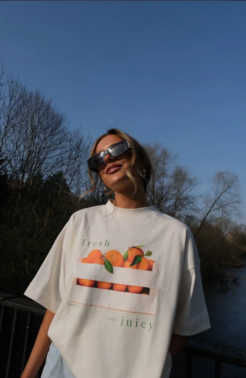 Fresh & Fruity Oversized Tee