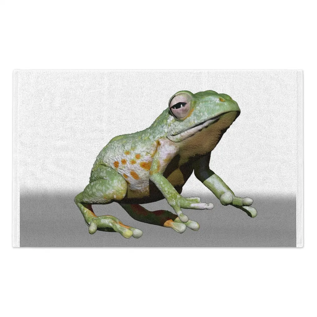 Frog Rally Towel, 11x18