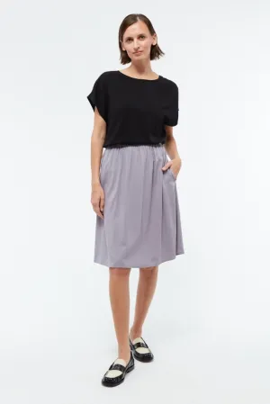 GBLEONIE Skirt lilac grey