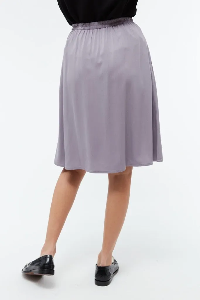 GBLEONIE Skirt lilac grey