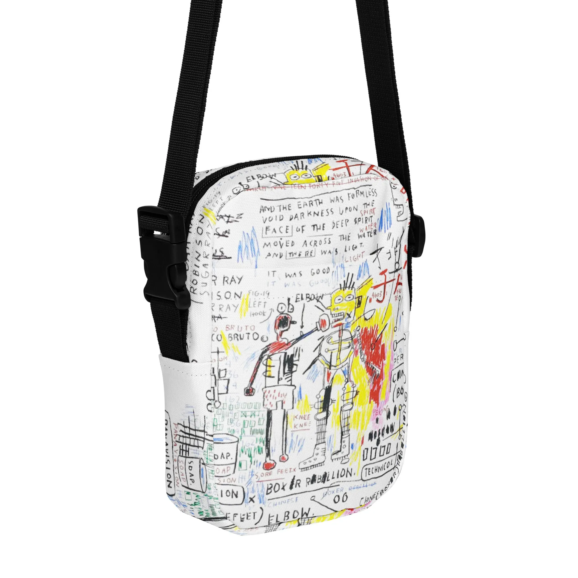 Jean-Michel Basquiat "Boxer Rebellion" Artwork Bag