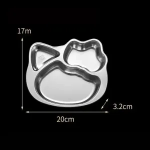 Kids Hello kitty Stainless Steel Plate for kids