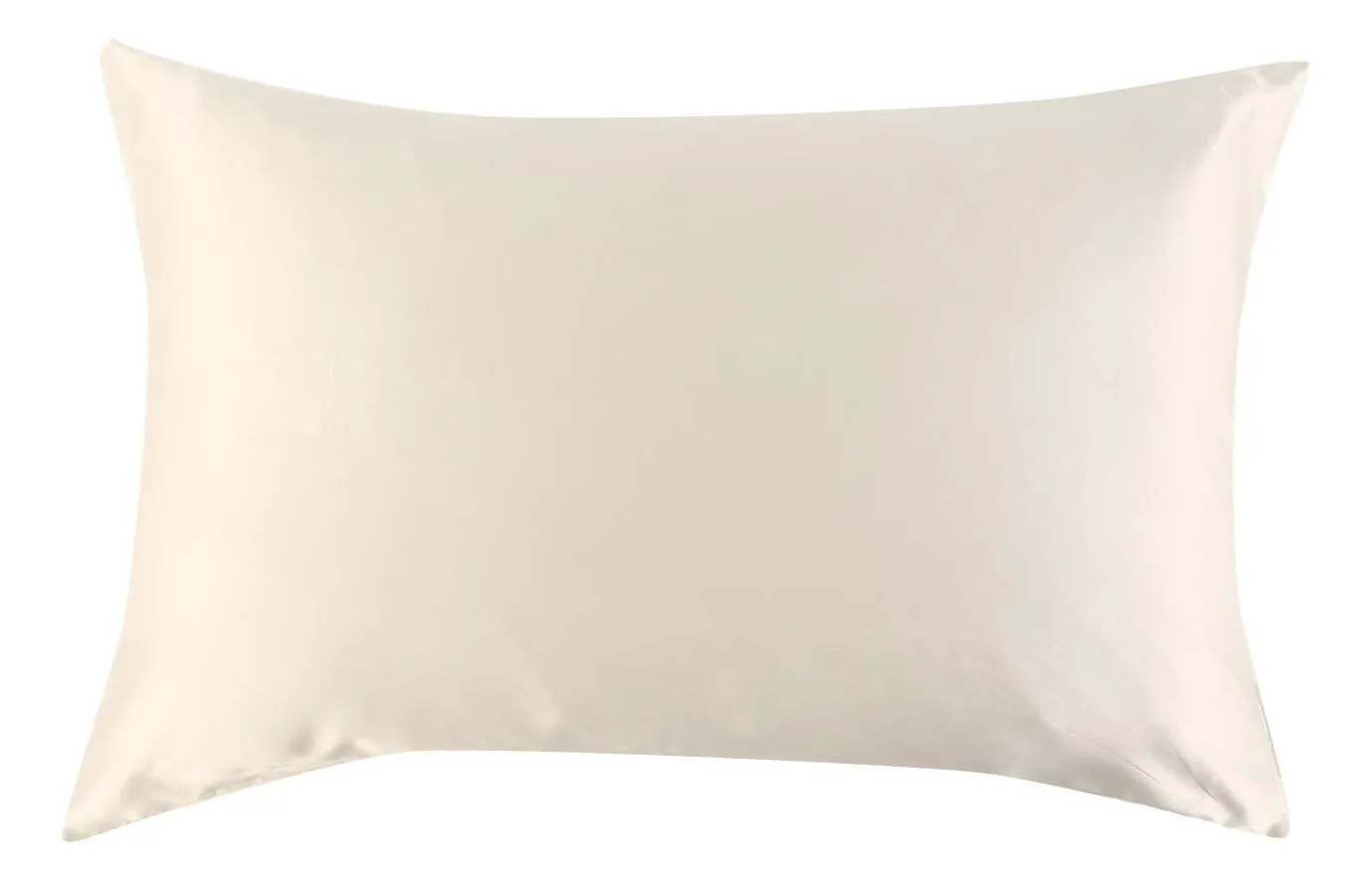 King Size - Silk Pillowcase Single-Sided with Cotton Underside Hidden Zipper