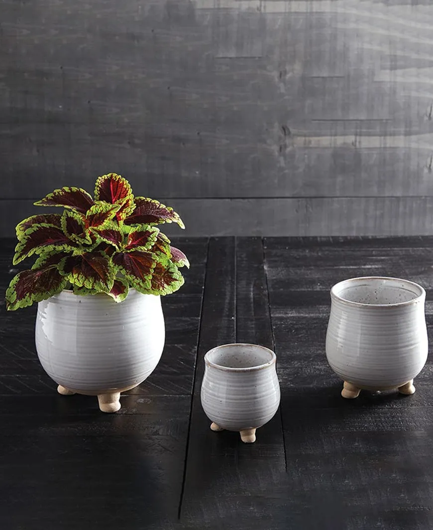 Large Pot With Legs