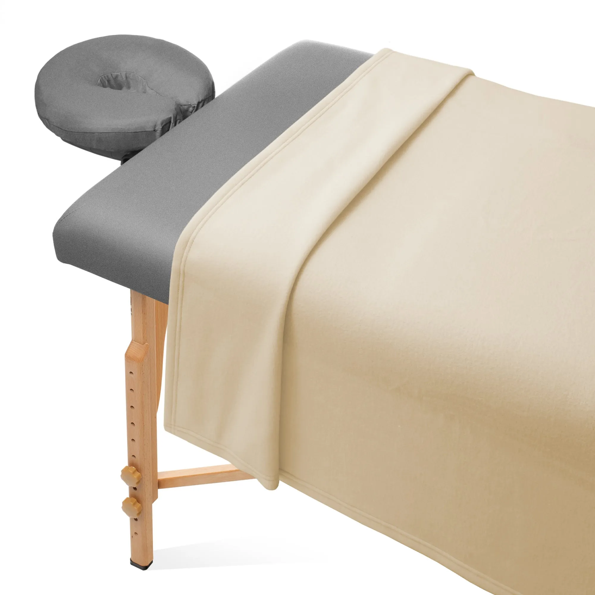 Massage Table Blanket, 60 x 90 Inch Polar Fleece Spa Throw
