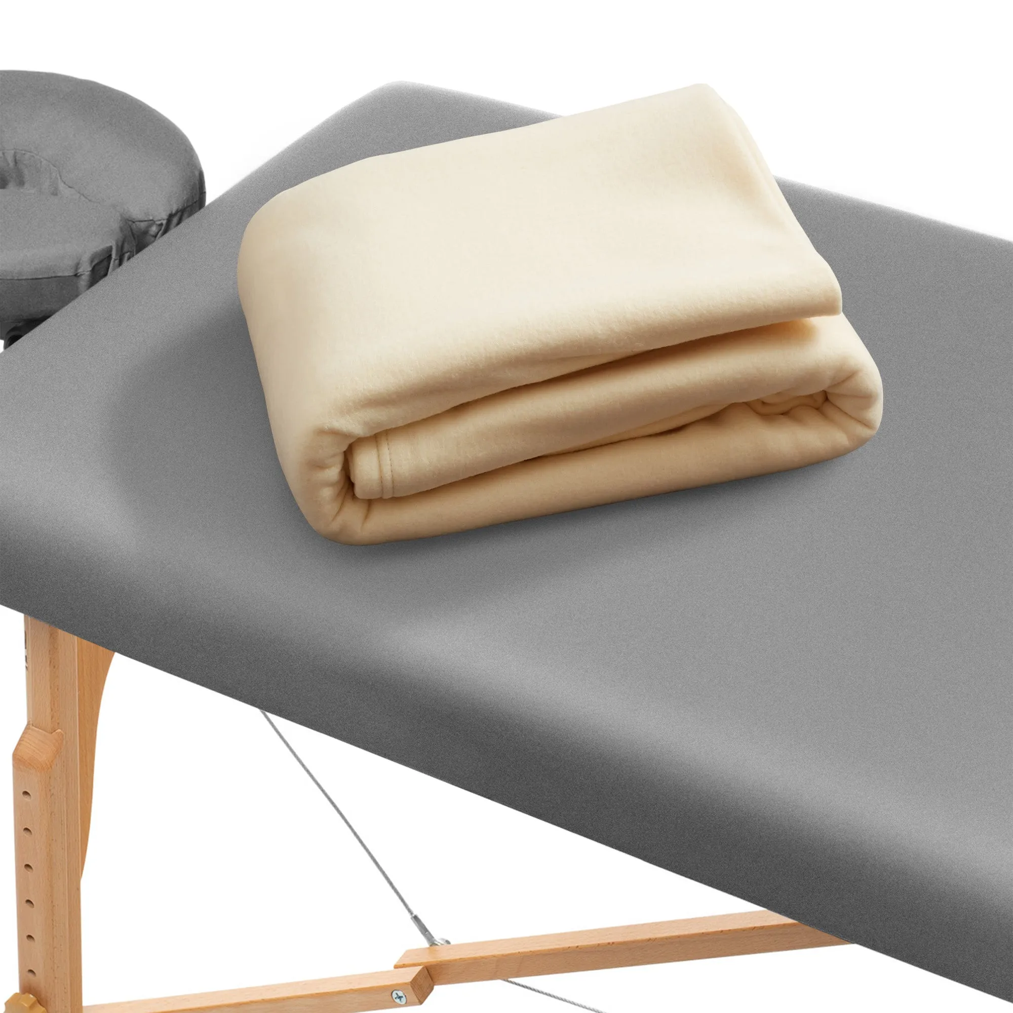 Massage Table Blanket, 60 x 90 Inch Polar Fleece Spa Throw