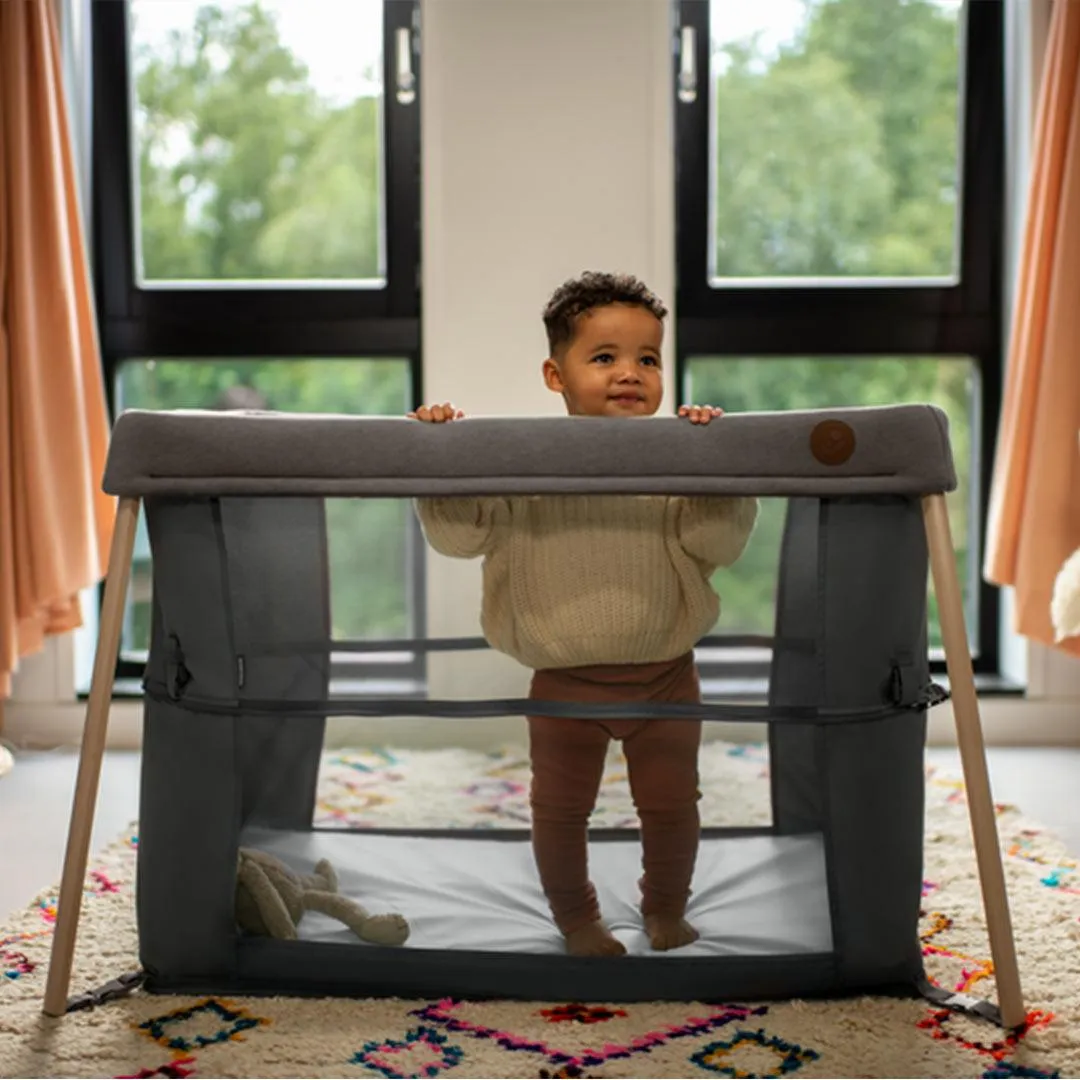 Maxi-Cosi Iris Beyond Eco Travel Cot - Beyond Graphite
