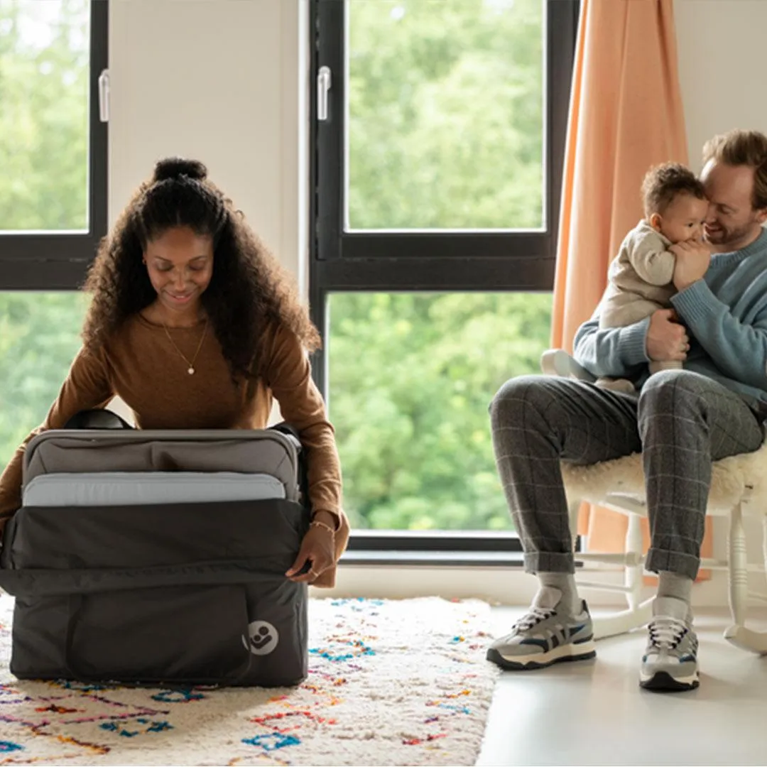 Maxi-Cosi Iris Beyond Eco Travel Cot - Beyond Graphite