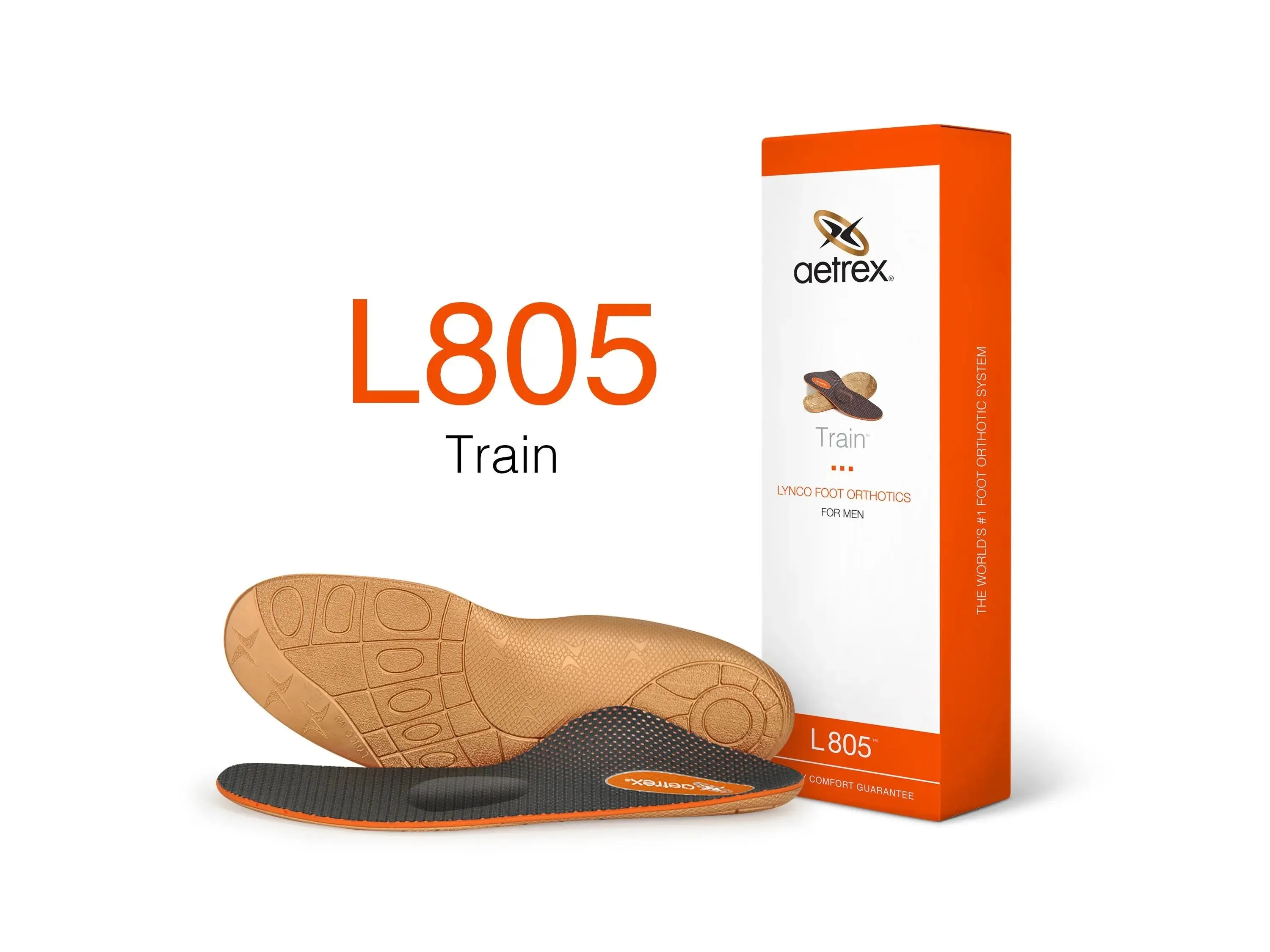 Mens Aetrex Lynco L805  Arch Support & Forefoot Pain Relief