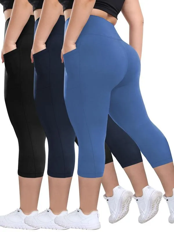 MIRA  Breathable 3-Pack Capris