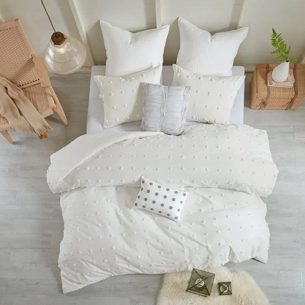 Montreuil | 7 Piece Cotton Modern Luxury Jacquard Duvet Set