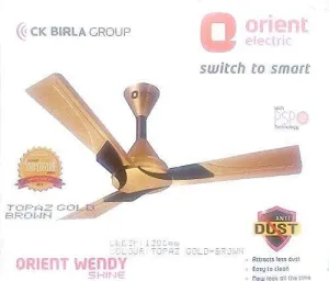 Orient Ceiling Fan Wendy Shine Topaz Gold Brown 1200 MM (48 inch)